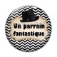 Cabochon Verre - un parrain fantastique