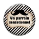 Cabochon Verre - un parrain sensationnel