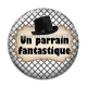 Cabochon Résine - un parrain fantastique