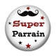 Cabochon Résine - super parrain