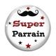 Cabochon Verre - super parrain