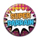 Cabochon Résine - super parrain
