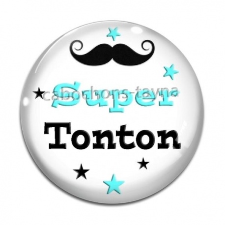 Cabochon Verre - super tonton