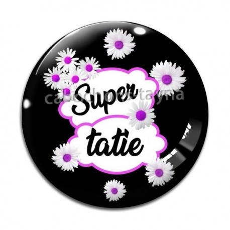 Cabochon Verre - super tatie