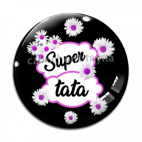 Cabochon Verre - super tata