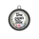 Pendentif Cabochon Argent - une super tatie