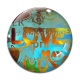 Cabochon Verre - love