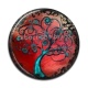 Cabochon Résine - arbre de vie