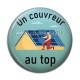 Cabochon Résine - un couvreur au top