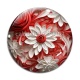 Cabochon Verre - fleur