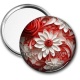 Miroir de poche - fleur