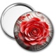Miroir de poche - fleur