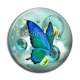Cabochon Résine - papillon