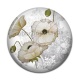 Cabochon Résine - coquelicot
