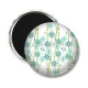 Magnet's - fleur vert et blanc