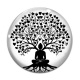 Cabochon Verre - arbre de vie