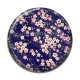 Cabochon Résine -  fleur style chinoise