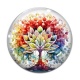 Cabochon Verre - arbre de viearbre de vie