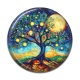 Cabochon Résine - arbre de vie