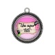 Pendentif Cabochon Argent - une tsuper tata