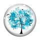 Cabochon Verre - arbre de vie