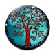 Cabochon Verre - arbre de vie