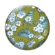 Cabochon Verre - fleur