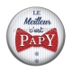 Cabochon Résine - le meilleur papy 