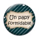 Cabochon Verre - un papy formidable