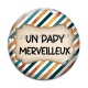 Cabochon Verre - un papy merveilleux