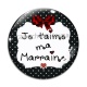 Cabochon Verre - je t'aime ma marraine