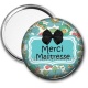 Miroir de poche - merci maîtresse