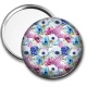 Miroir de poche - fleur