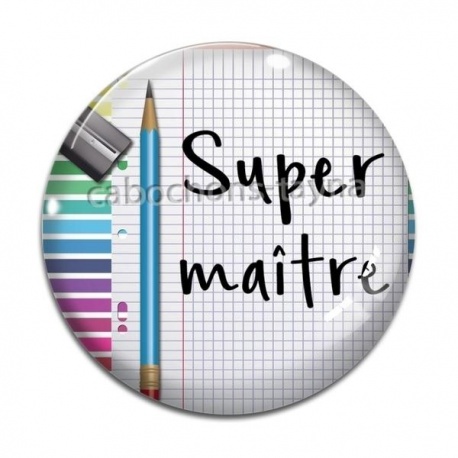 Cabochon Verre - super maître