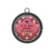 Pendentif Cabochon Argent - a la plus géniale des copines