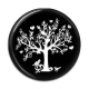 Cabochon Résine - arbre de vie