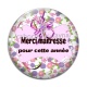 Cabochon Verre - merci maîtresse pour cette année