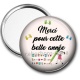Miroir de poche - merci pour cette belle année