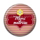 Cabochon Résine - merci maîtresse