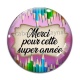 Cabochon Verre - merci pour cette super année