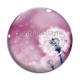 Cabochon Verre - pissenlit