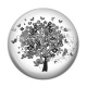 Cabochon Résine - arbre de vie