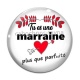 Cabochon Verre - tu es une marraine plus que parfaite