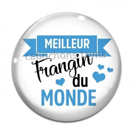 Cabochon Verre - meilleur frangin du monde