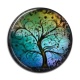 Cabochon Résine - arbre de vie