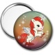 Miroir de poche - licorne