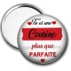 Miroir de poche -  tu es une cousine plus que parfaite