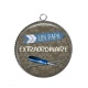 Pendentif Cabochon Argent - papa extraordinaire