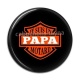 Cabochon Résine - je suis un papa motard