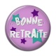 Cabochon Résine - bonne retraite